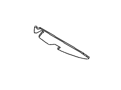 Mopar 5116434AD Silencer Fender To Hinge Pillar