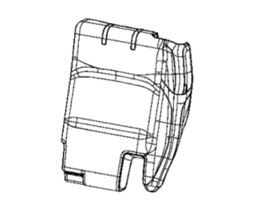 Jeep 7AU71NR3AA COVER Rear Seat Back Left