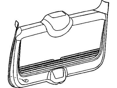 Chrysler RK04WL8AG PANEL Liftgate