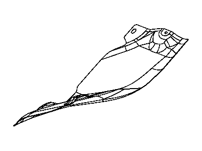 Ram 68065530AD SHIELD Exhaust Front Pipe or Converter