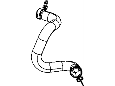 Jeep 55057203AC HOSE Radiator Outlet