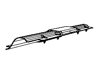 Jeep 68058898AA SEAL Radiator Upper