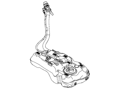 2016 Jeep Renegade Fuel Tank - 68312324AA