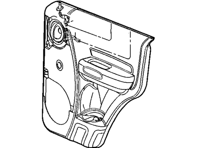 Jeep 55360464AD KNOB Door Lock