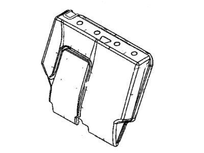 Mopar XF781D5AB Control Seat Release With Cable And Latch
