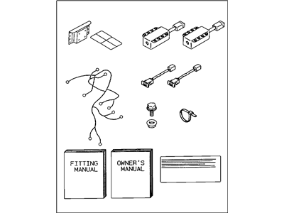 Chrysler MR385341 AIRBAG DISABLE KIT Dual Airbag