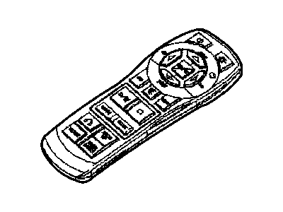 Jeep 56043231AA REMOTE Wireless Infrared