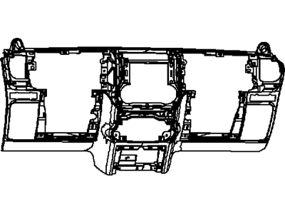 Jeep 1TZ70DX9AC PANEL Instrument Panel