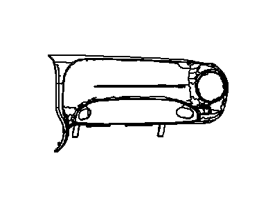 Jeep 1QF95DX9AE DOOR Passenger Air Bag