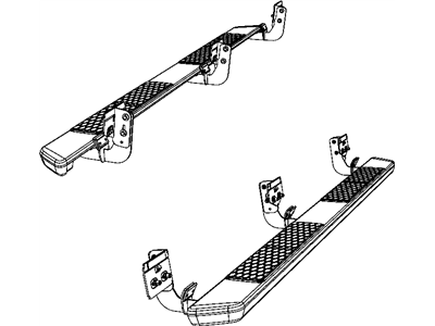 Ram 68148290AA RUNNING BOARD Board Comes Primed