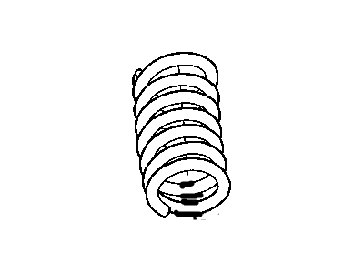 Dodge 52113902AA SPRING Front Coil