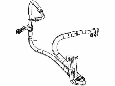 Jeep Cherokee A/C Hose - 68103269AE