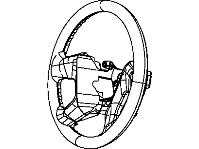 Jeep Compass Steering Wheel - 1EB83DK5AA