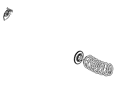2006 Chrysler PT Cruiser Coil Springs - 5272884AA