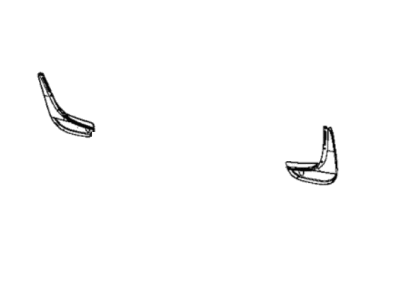 Mopar 82214127 Guard Kit Splash Molded - Rear