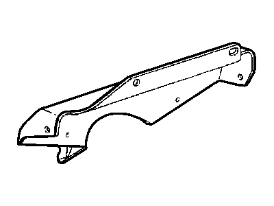 2002 Dodge Neon Exhaust Heat Shield - 4884072AB