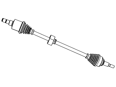 Dodge Journey Intermediate Shaft - 5273556AC