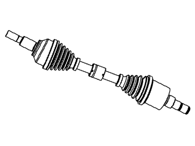 Chrysler Axle Shaft - 5273545AB