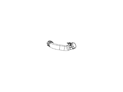 Jeep Wrangler Radiator Hose - 68211603AA