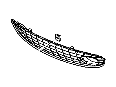 Chrysler MR566040 GRILLE Fascia