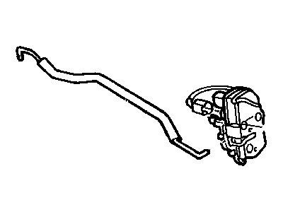 Dodge 4574140 LINK Inside Handle To Latch Front Door