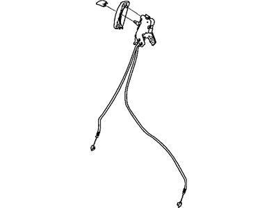 Jeep 5093669AB CABLE Seat Back Release