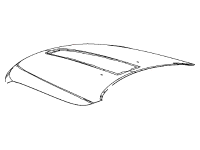Dodge Durango Hood - 55369453AA