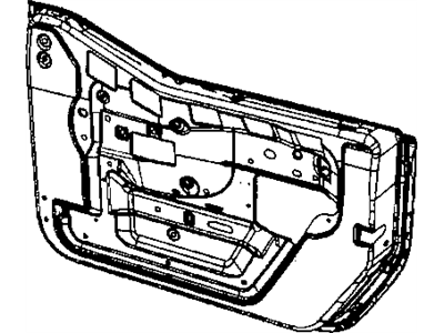 Jeep 68002352AC DOOR Front Half
