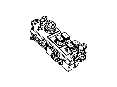 Chrysler 4685980AG SWITCH Door Module