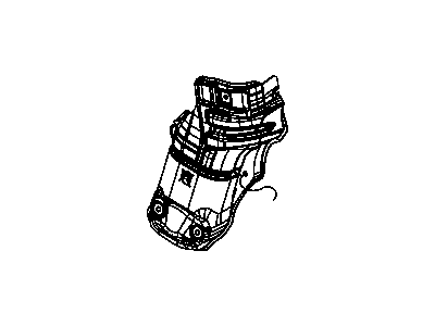 Jeep 68084282AC SHIELD Exhaust Catalytic Converter