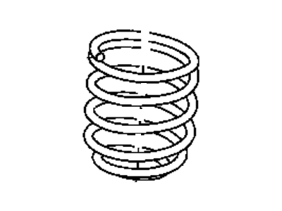 Chrysler Coil Springs - 4656529AC