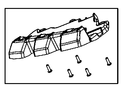Mopar 68189349AA Bracket, Driver Side