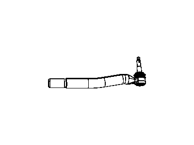 Ram 68045421AA TIE ROD KIT Inner end
