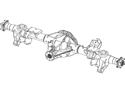 Dodge 52114915AB Axle - Rear Complete