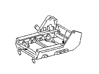 Dodge 5103703AA ADJUSTER Seat
