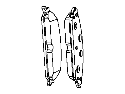 Chrysler Brake Pad - 5142559AB