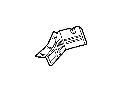 Dodge 4575406AH EXTENSION Quarter Panel Lower