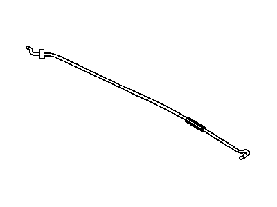 Mopar 5008554AB Support Rod, Front