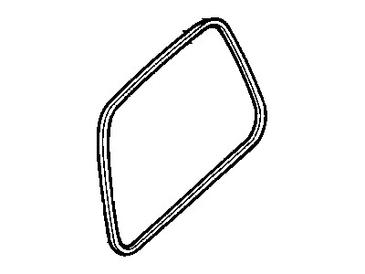 Jeep 55176577 MOLDING Quarter Window