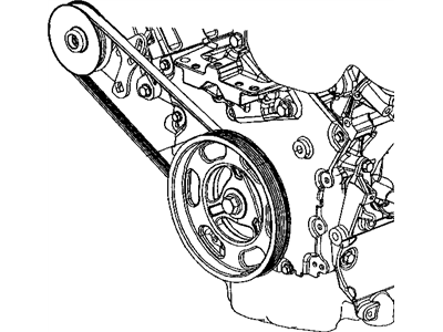 2005 Chrysler Sebring Drive Belt - 4892711AA
