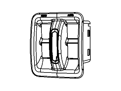 Jeep 1RP75DX9AC BEZEL Switch 2 Door