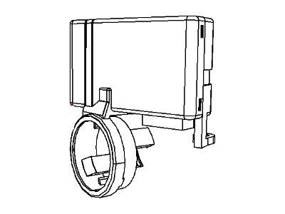Dodge 5026220AN RECEIVER Control Module