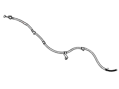 2005 Chrysler Sebring Parking Brake Cable - MR449513