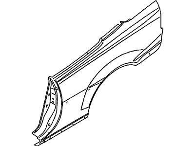 Chrysler MR535481 PANEL Quarter