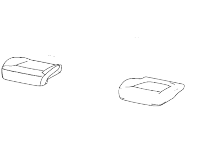 Jeep 7AD11PXRAA Cover - Front Seat Cushion
