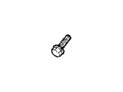 Jeep 6506408AA SCREW AND WASHER Hex Flange Head M8x1.25x25