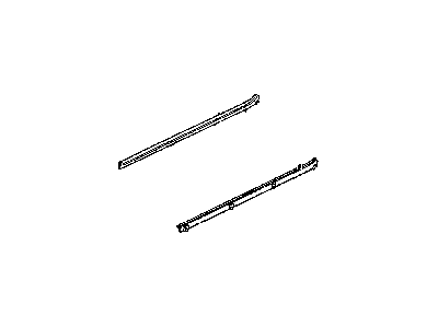 Mopar 4161675 Belt Weatherstrip, Front Passenger Side