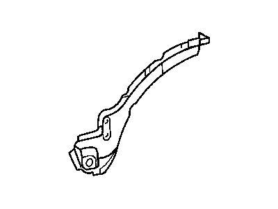 Dodge 5104190AA PANEL Fender Extentsion