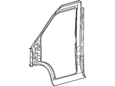 Dodge 5104221AA APERTURE Body Side Door