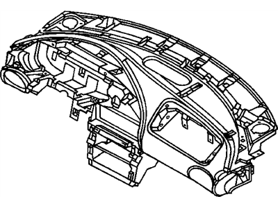 Chrysler 4595673 HOOD Ash Receiver Lamp